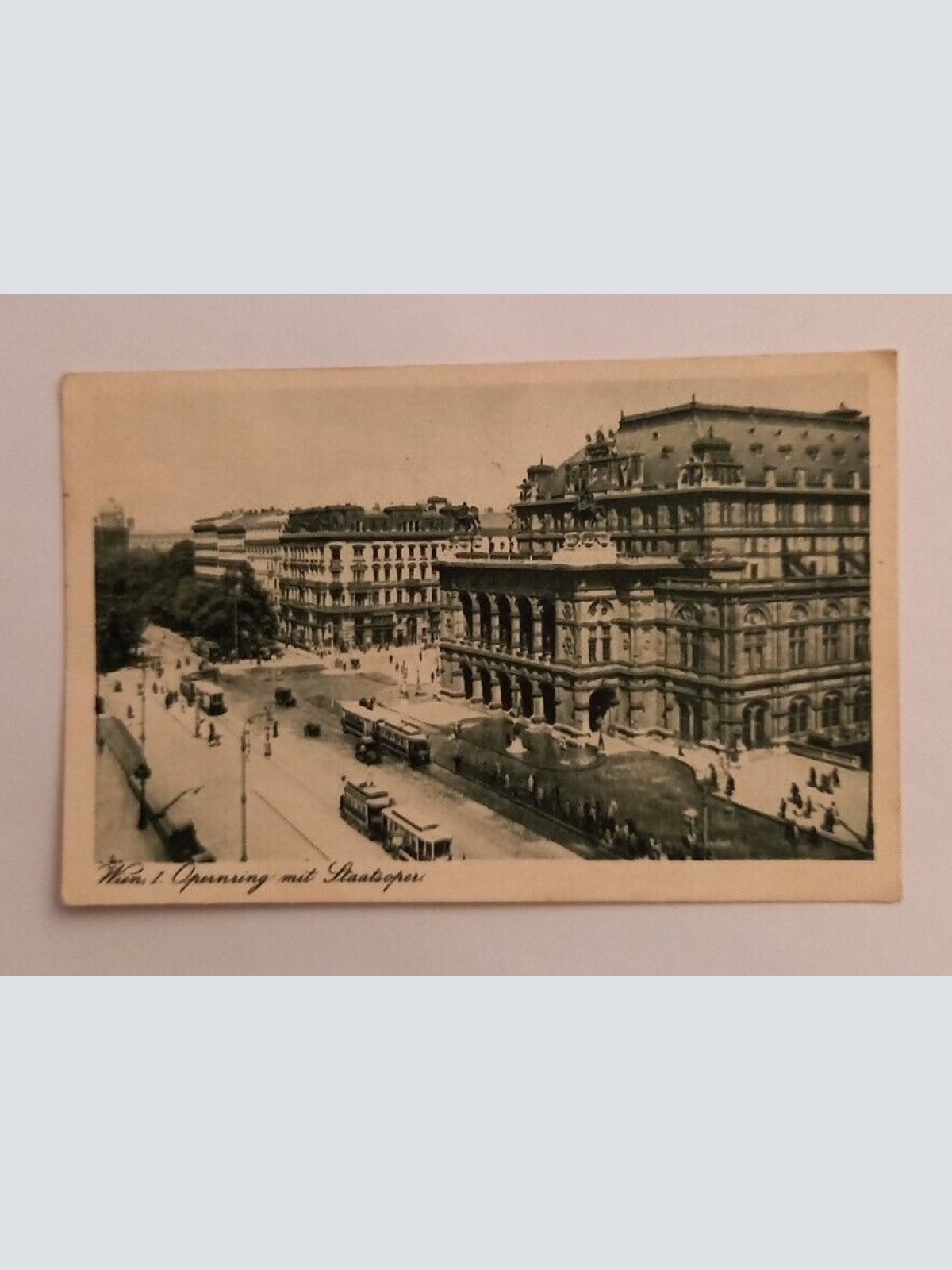 Wien Opernring mit Staatsoper 600629A gr D