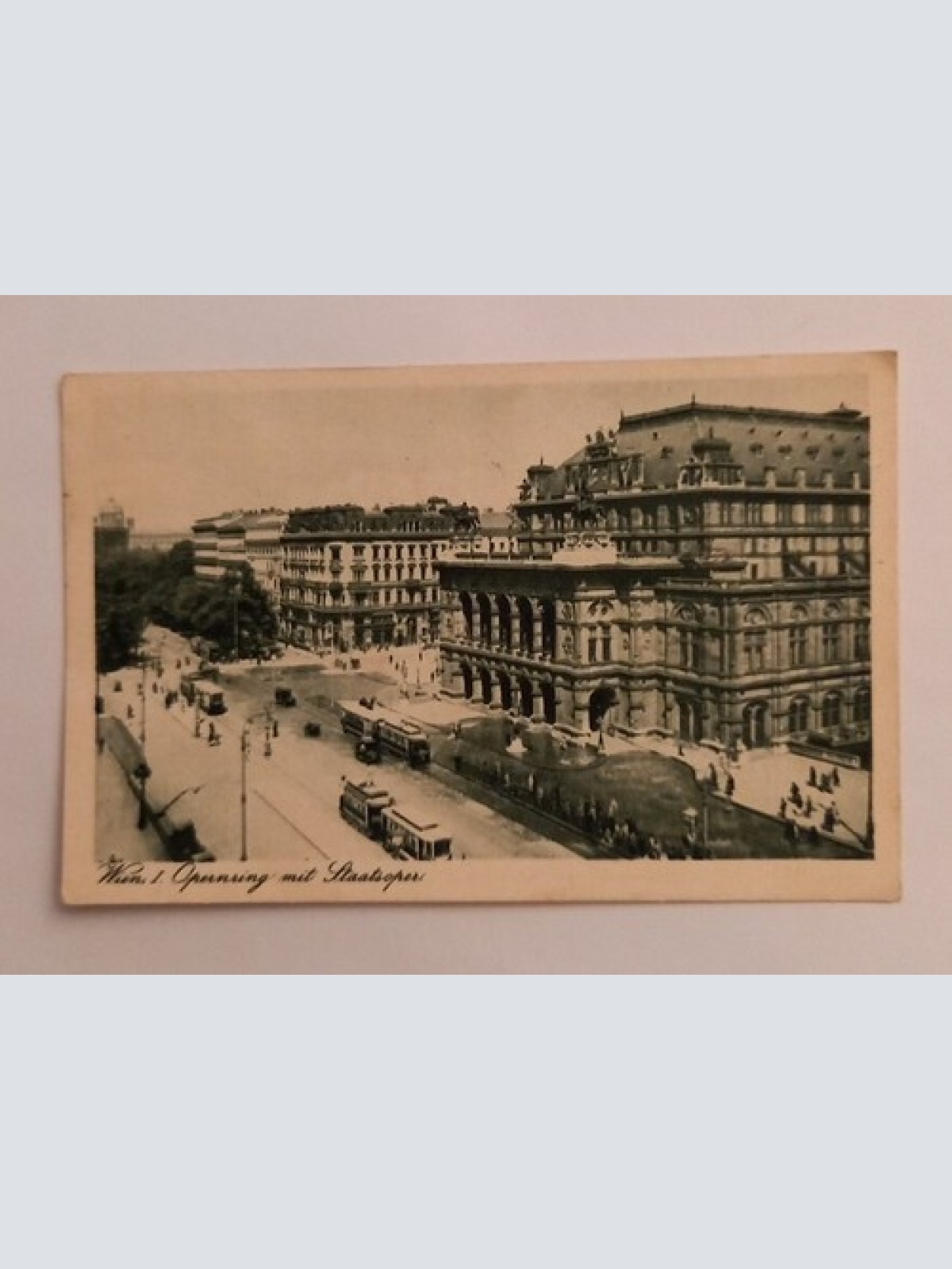 Wien Opernring mit Staatsoper 600629A gr D