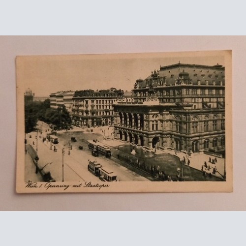Wien Opernring mit Staatsoper 600629A gr D