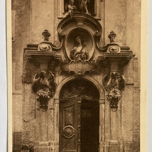 Salzburg St. Sebastian Kirche Eingang Tor Stadt Österreich 8459 K TH