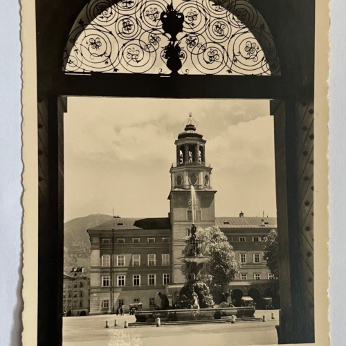 Festspielstadt Salzburg Residenzbrunnen Glockenspiel Österreich 165616 K TH