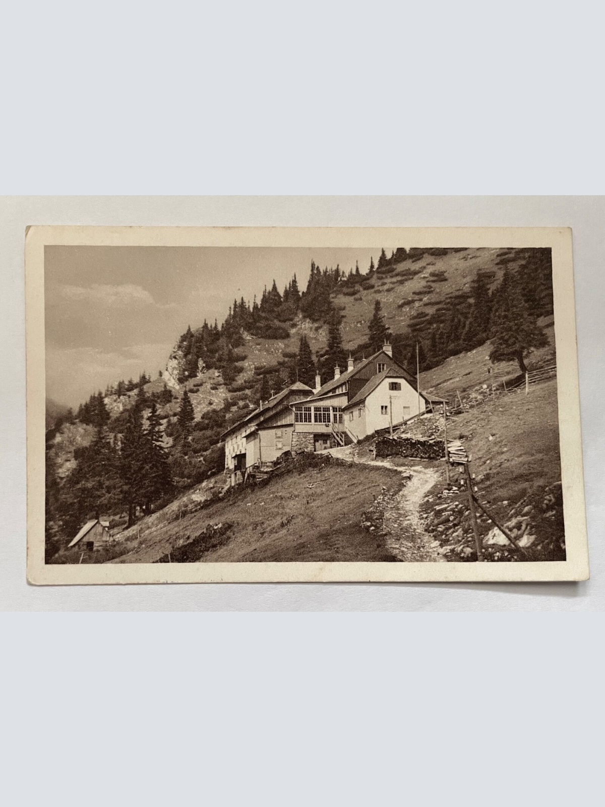 Baumgartnerhaus Am Schneeberg 1438m Berg Gebäude Niederösterreich 8438 K TH