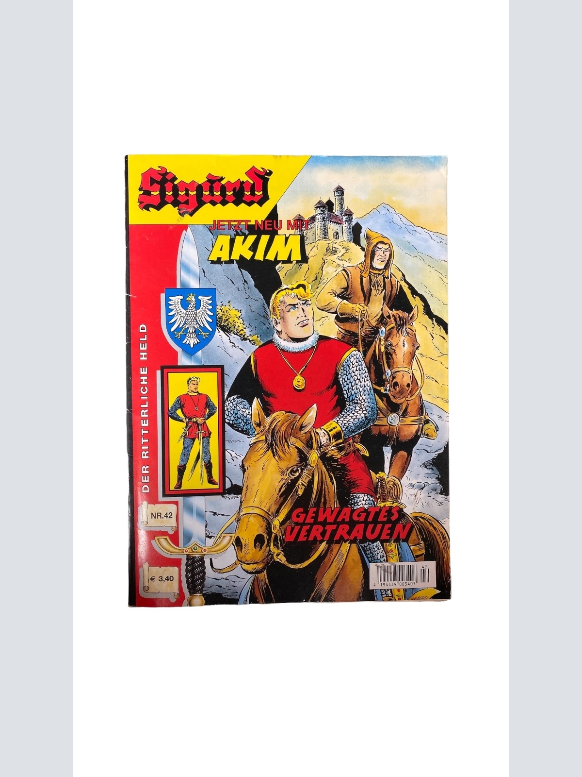 SIGURD NR 42: GEWAGTES VERTRAUEN Jetzt neu mit AKIM 2004 +Abb