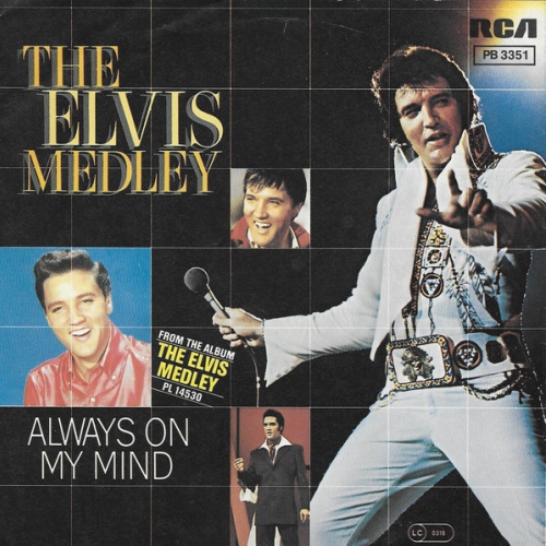 Elvis Presley - The Elvis Medley (7", Single)