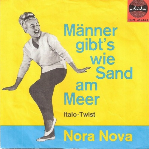 Nora Nova - Männer Gibt's Wie Sand Am Meer (7", Single, Mono)