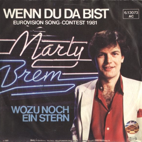 Marty Brem - Wenn Du Da Bist (7", Single)