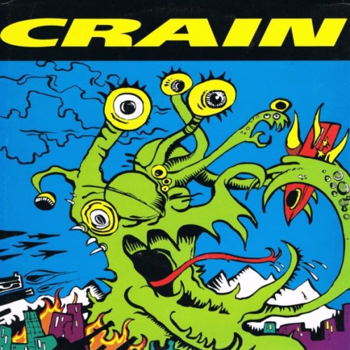 Crain (2) - Crackhouse (7", Single, Gre)