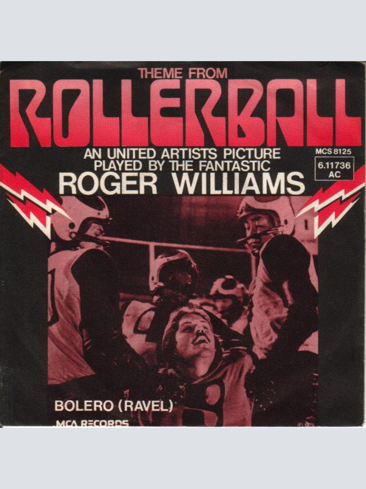 Roger Williams (2) - Theme From Rollerball (7")
