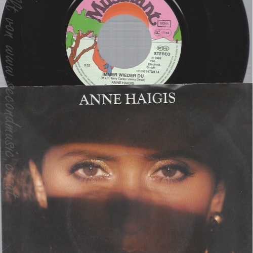 7" ANNE HAIGIS -- IMMER WIEDER DU