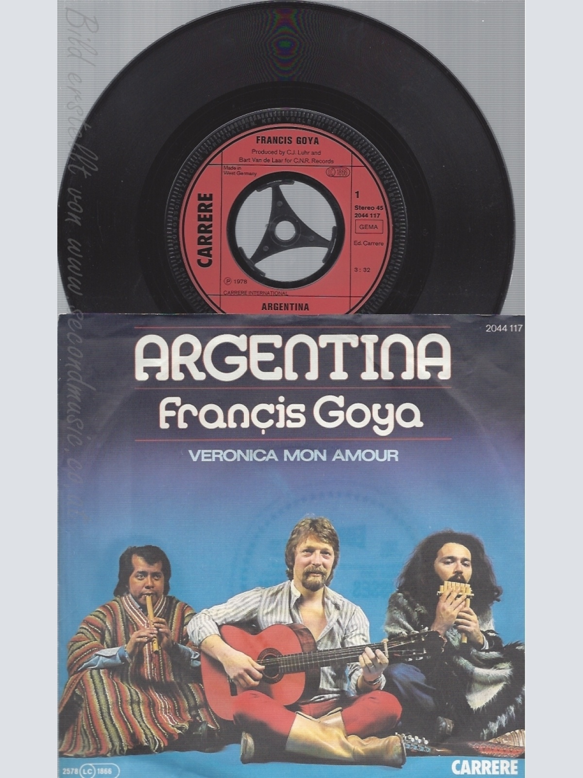 7" ARGENTINA -- FRANCIS GOYA