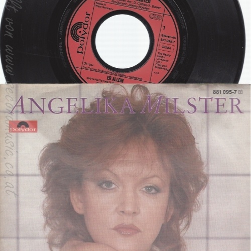 7" ANGELIKA MILSTER-- ER ALLEIN