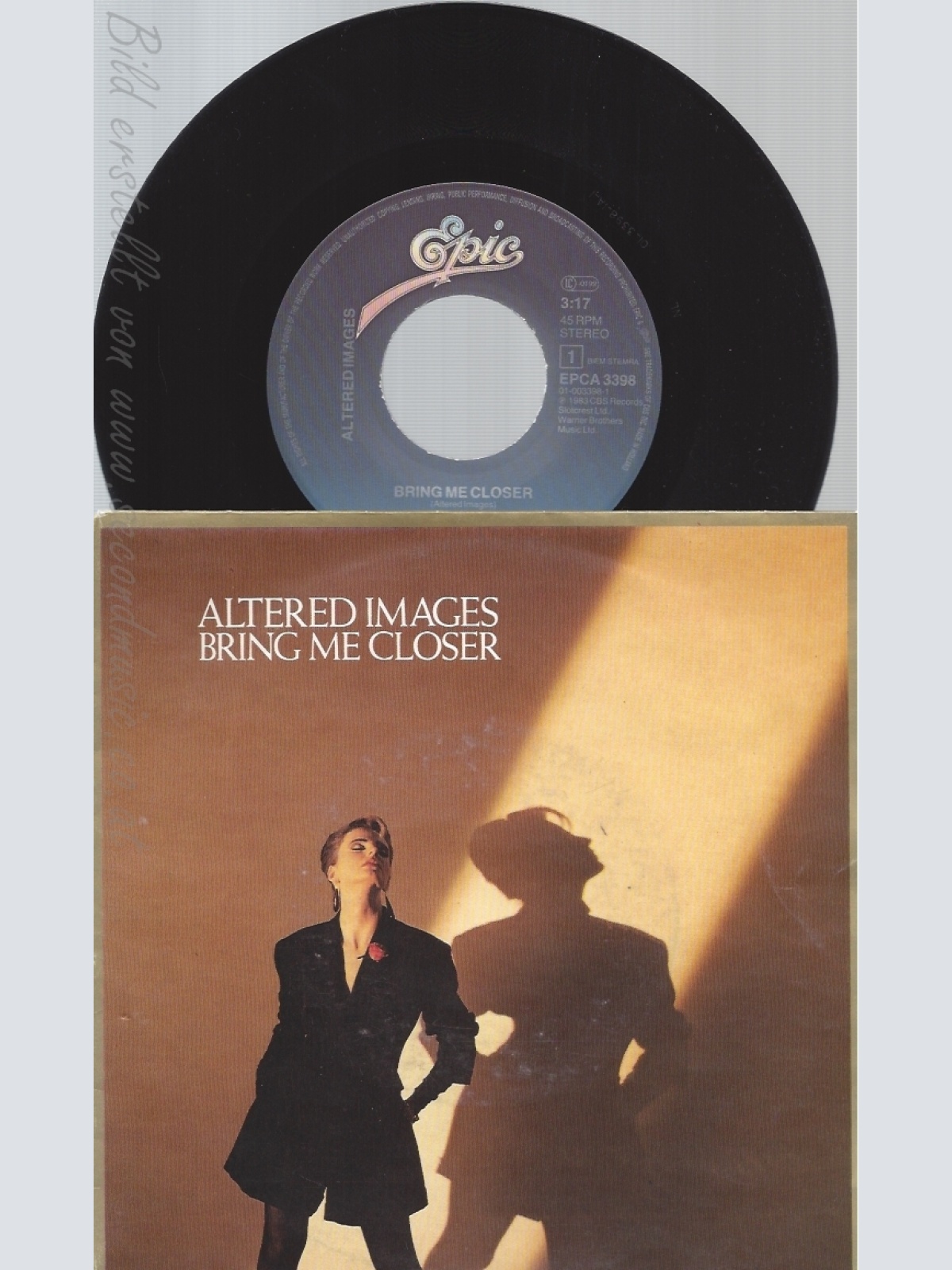 7" ALTERED IMAGES --BRING ME CLOSER