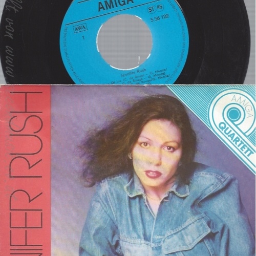 7" AMIGA QUARTETT-- JENNIFER RUSH