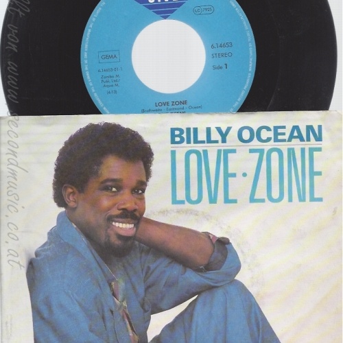7" BILLY OCEAN -- LOVE ZONE