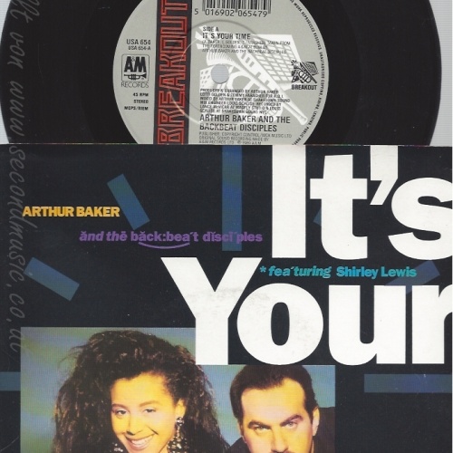 7" ARTHUR BAKER-- ITS YOUR TIME