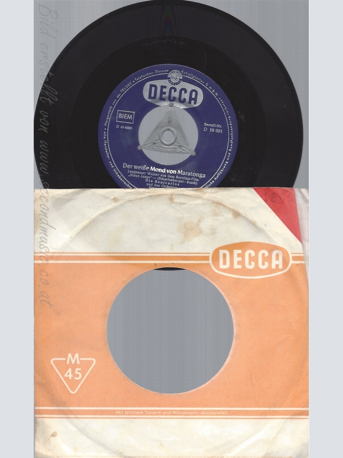 7" DIE SINGENDEN MATROSEN --ZUHAUSE ZUHAUSE