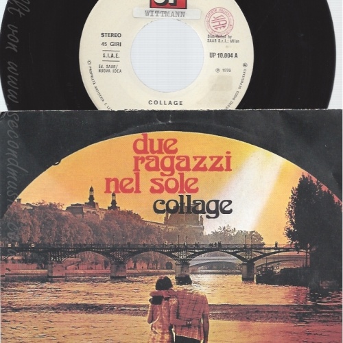 7" DUE RAGAZZI--NEL SOLE COLLAGE