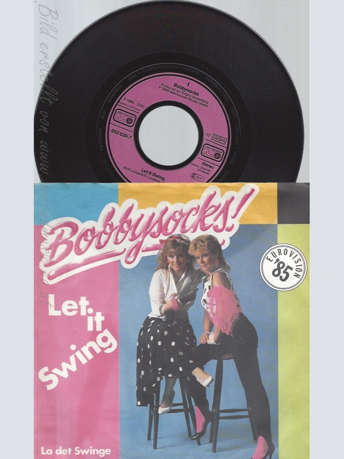7" BOBBYSOCKS-- LET IT SWING