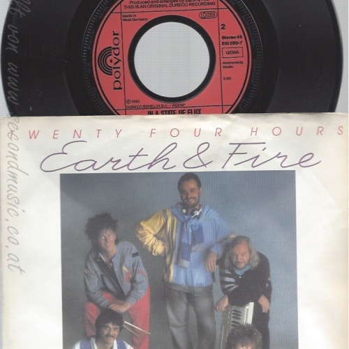 7" EARTH & FIRE-- TWENTY FOUR HOURS