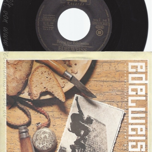 7" EDELWEISS-- A SOUND --BRING ME EDELWEISS