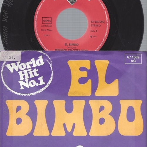7" EL BIMBO -- SERGANT CRACKERS BAND