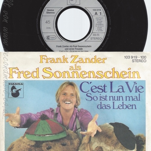 7" FRED SONNENSCHEIN -- CEST LA VIE