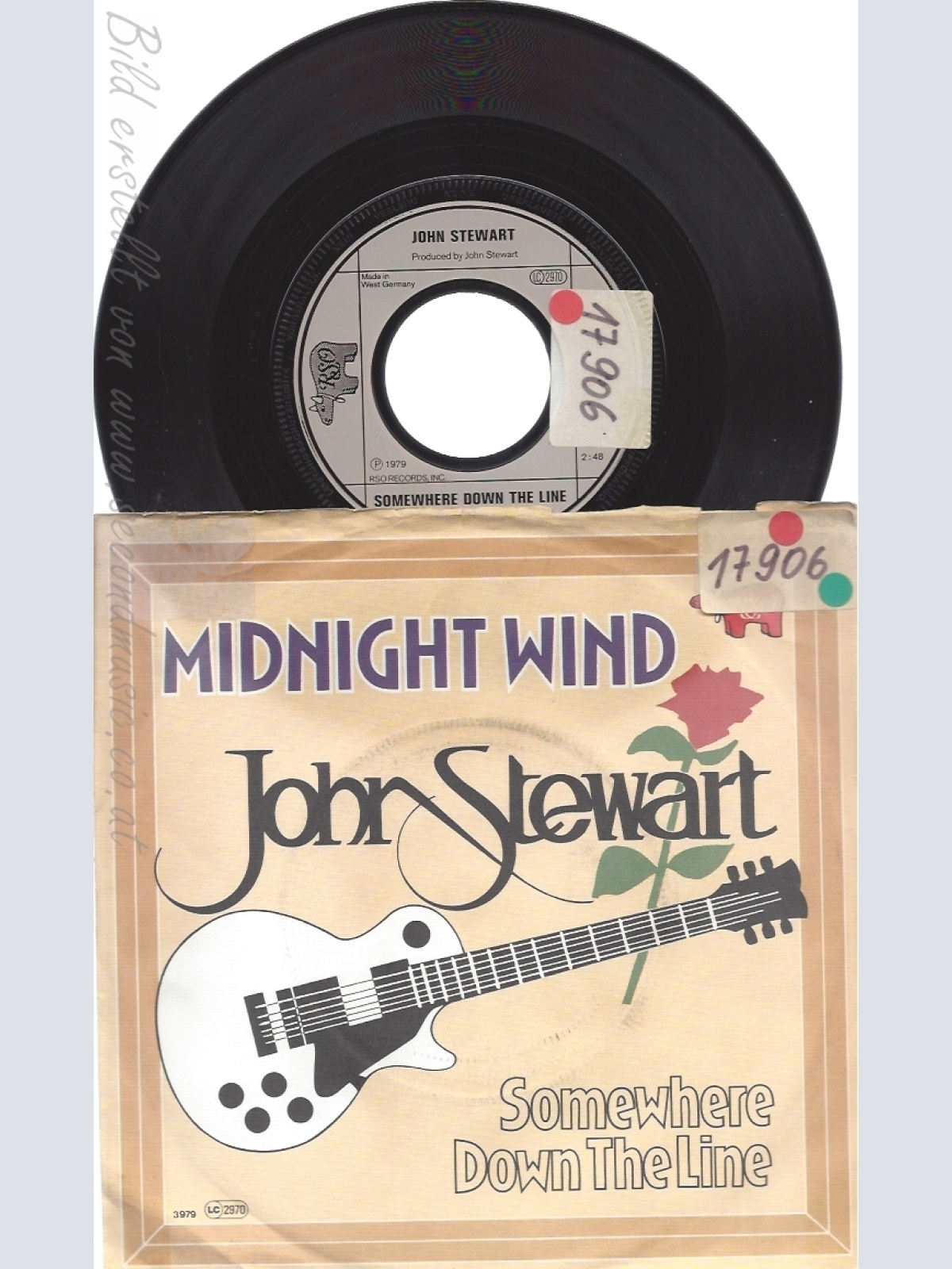 7" JOHN STEWART-- MIDNIGHT WIND