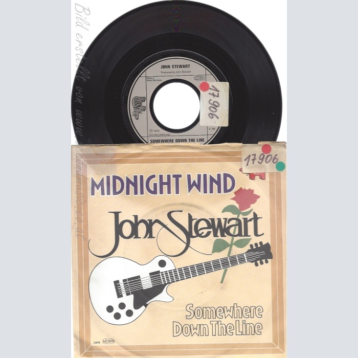 7" JOHN STEWART-- MIDNIGHT WIND