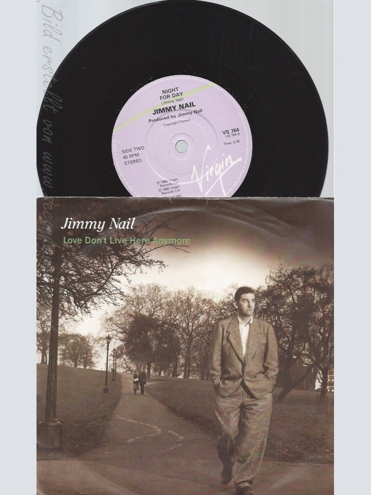 7" JIMMY NAIL-- LOVE DONT LIVE HERE ANYMORE