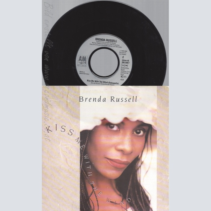 7" BRENDA RUSSELL -- KISS ME WITH THE WIND