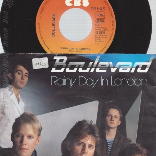 7" BOULEVARD-- RAINY DAY IN LONDON