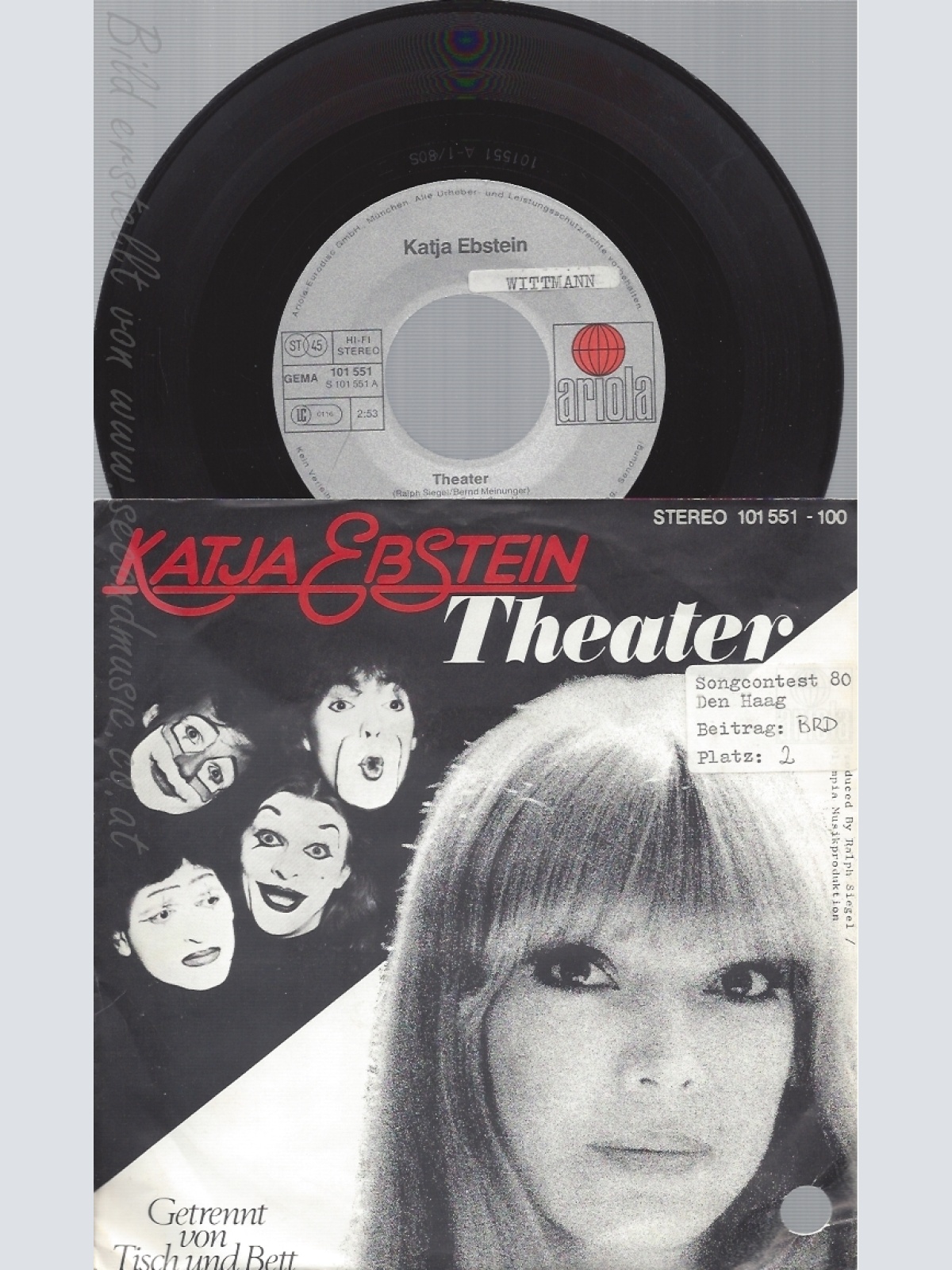7" KATJA EBSTEIN --THEATER