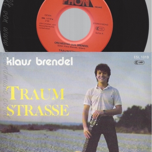 7" KLAUS BRENDEL--TRAUM STRASSE