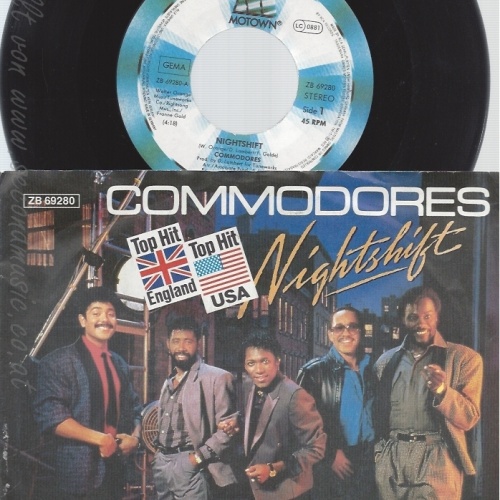 7" COMMODORES-- NIGHTSHIFT