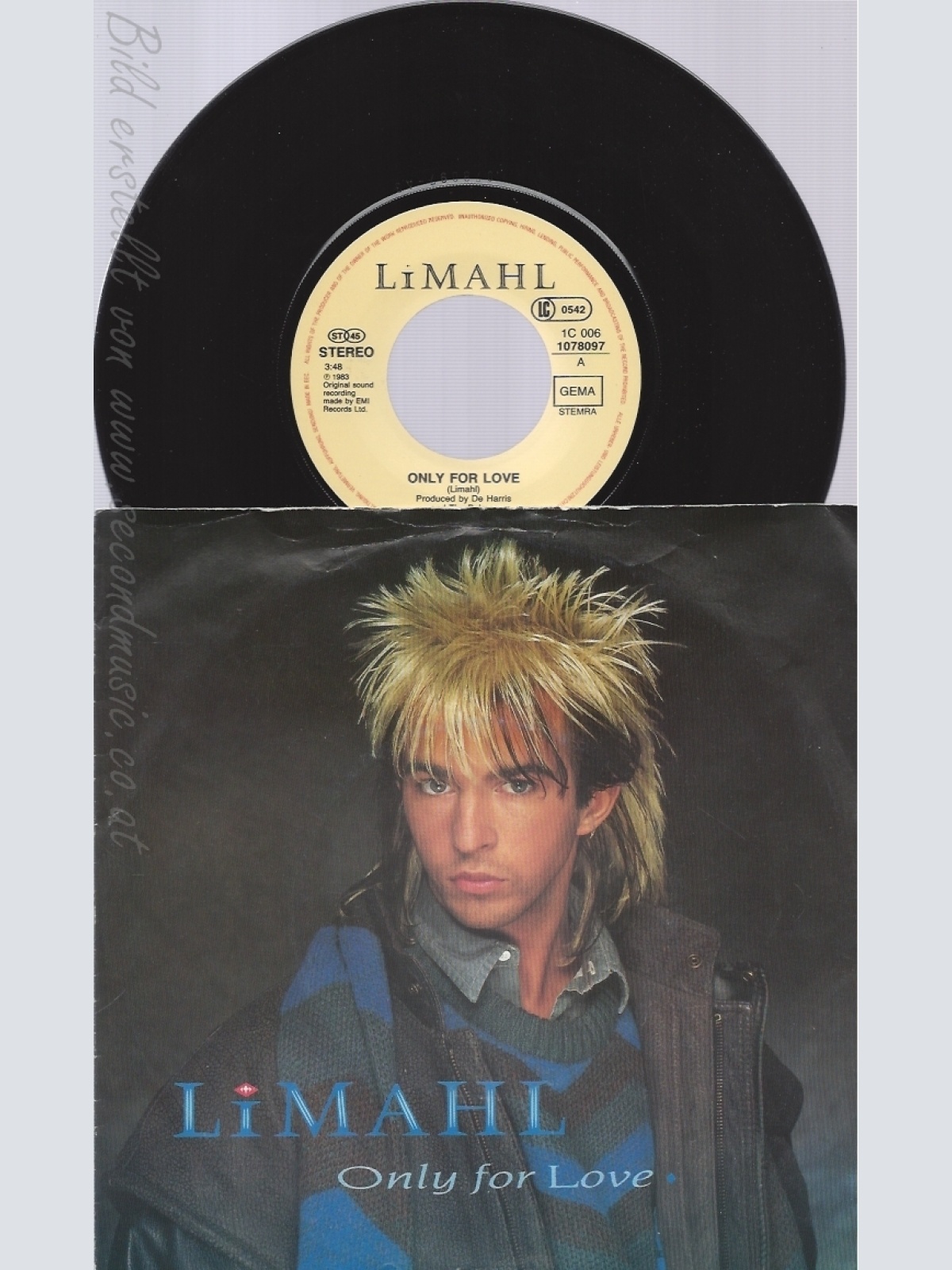 7" LIMAHL -- ONLY FOR LOVE