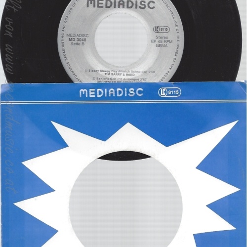 7" MEDIADISC --TIM BARRY & BAND
