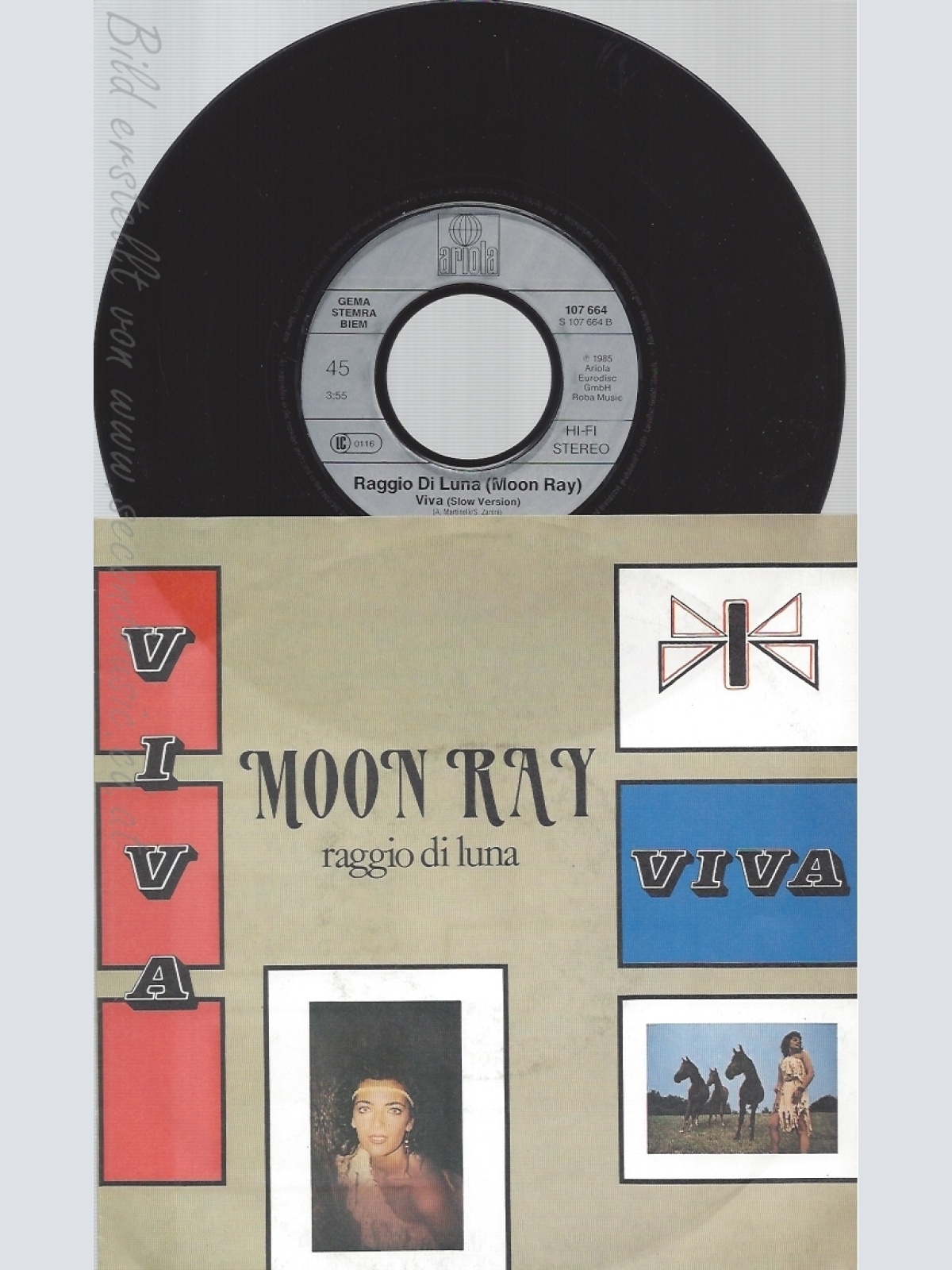 7" MOON RAY -- RAGGIO DI LUNA