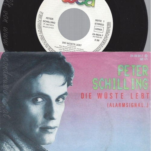 7" PETER SCHILLING --DIE WÜSTE LEBT