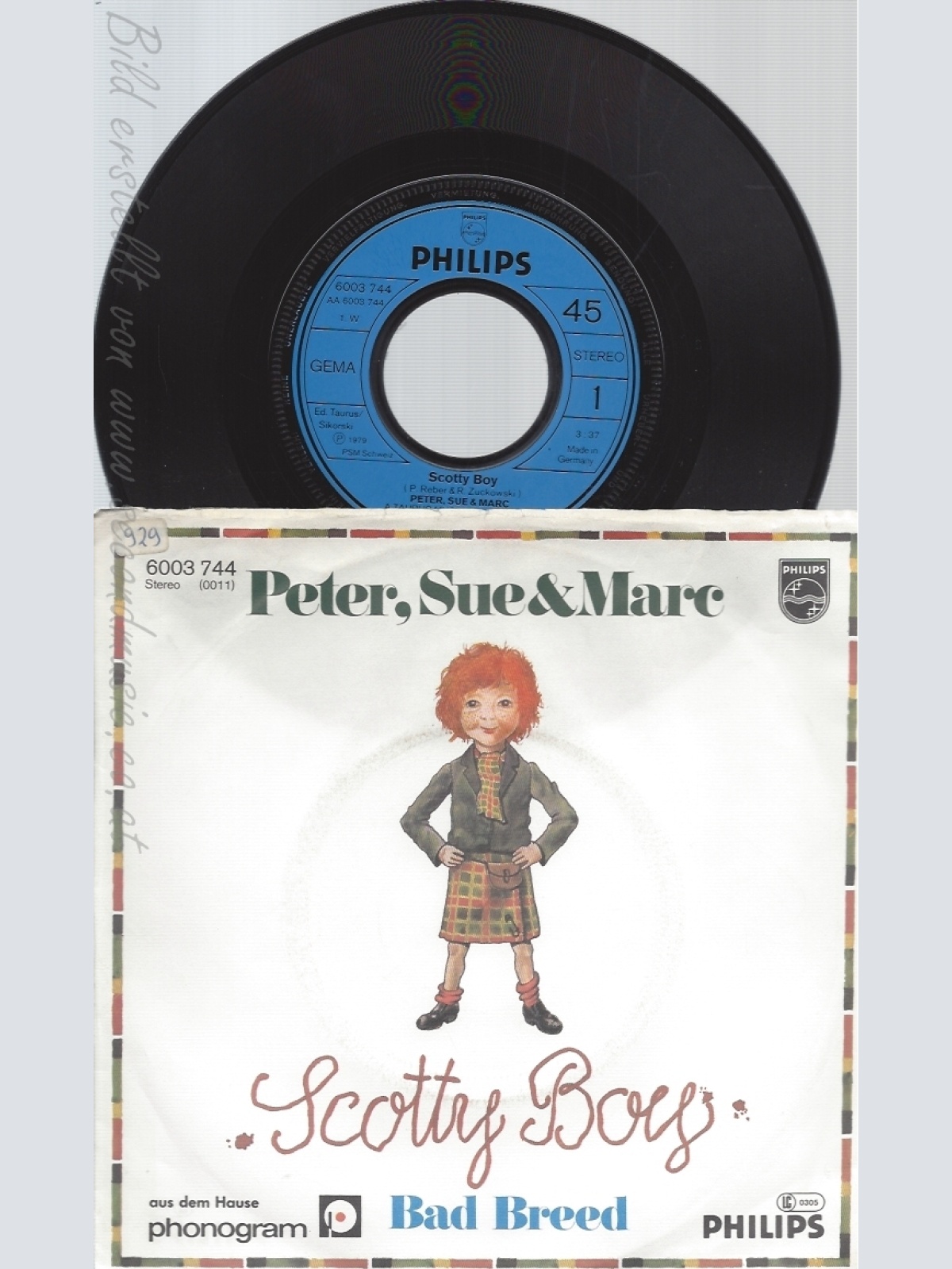 7" PETER SUE MARC-- SCOTTY BOY