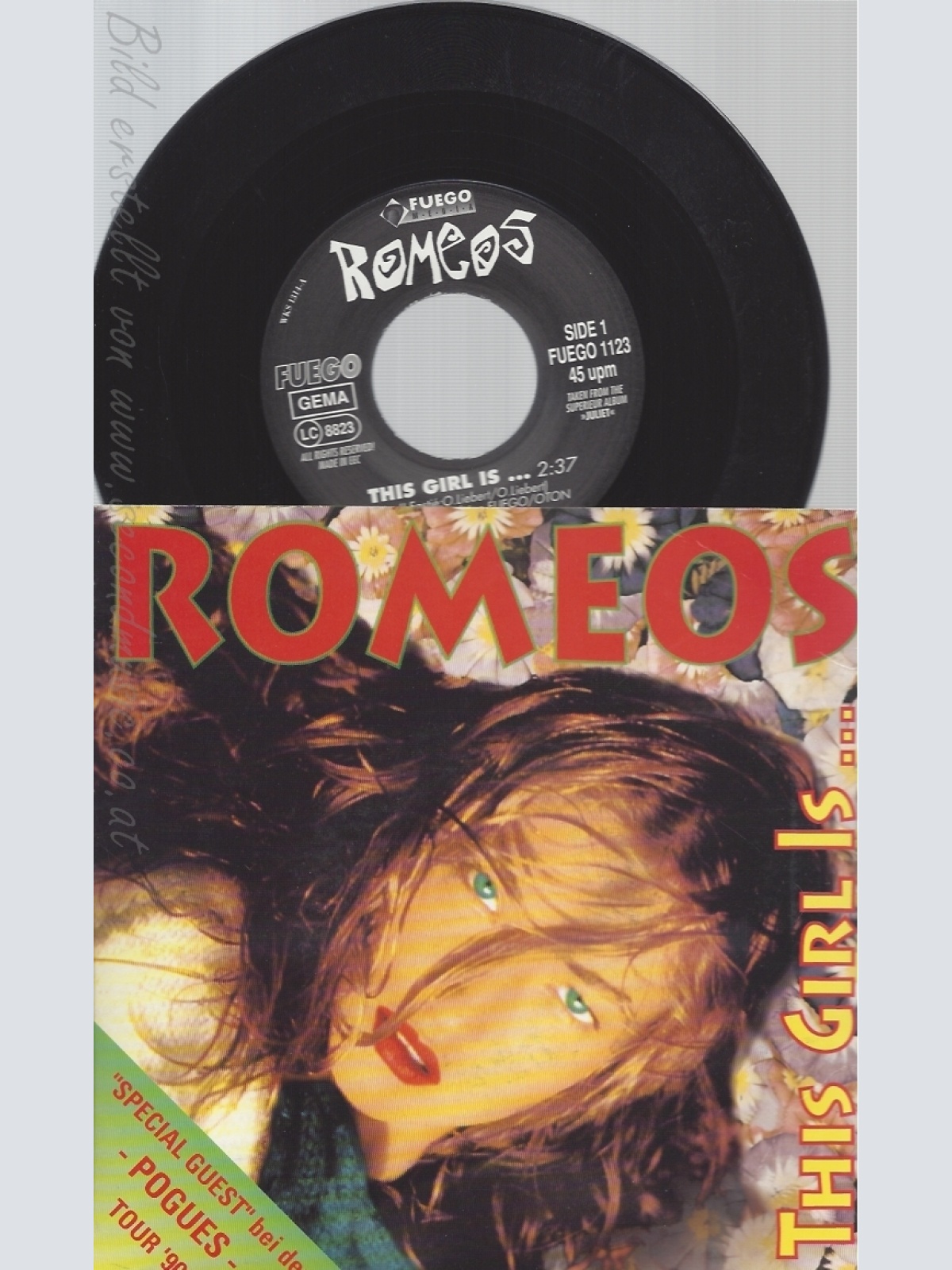 7" ROMEOS-- THIS GIRL IS