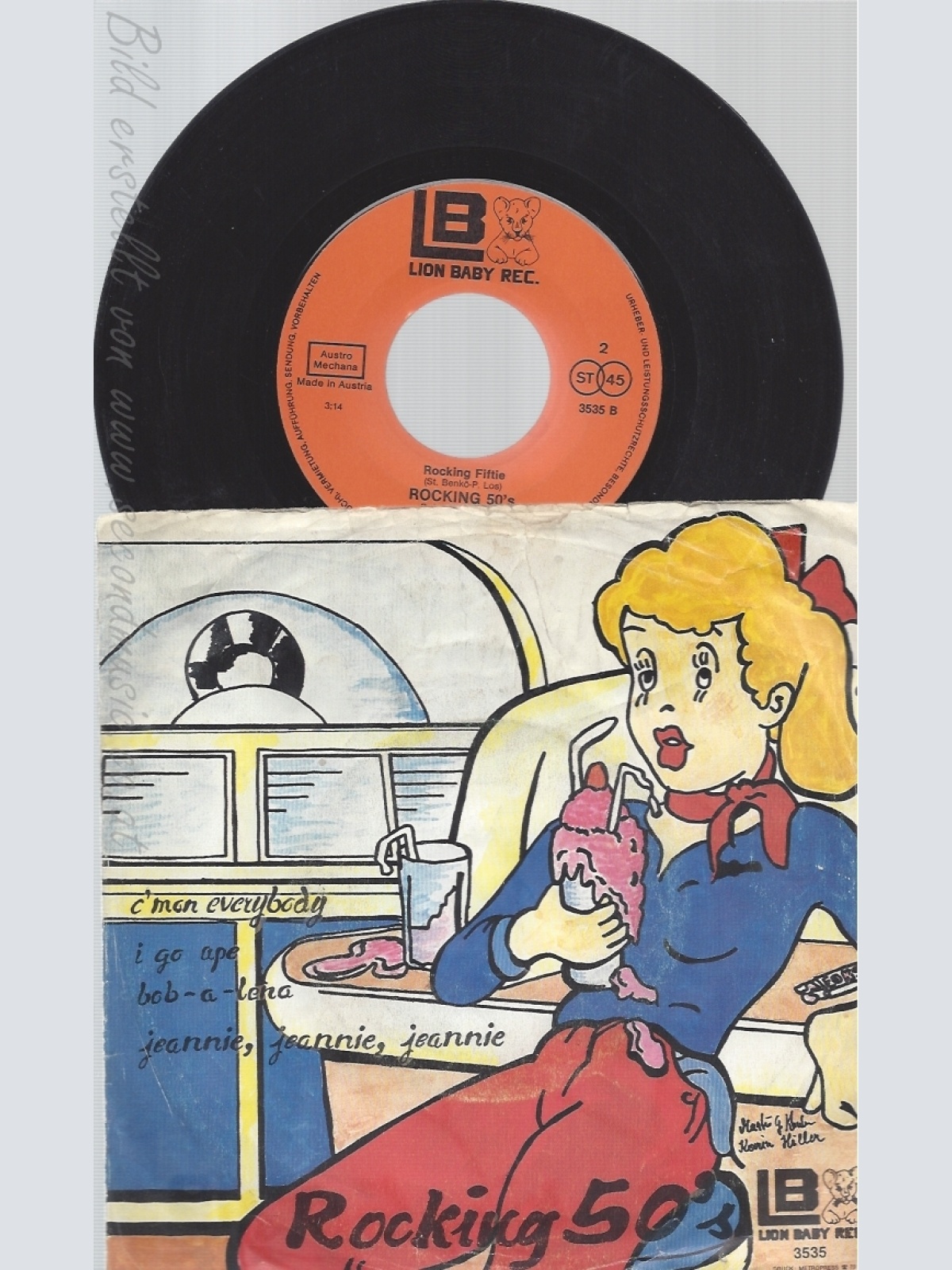 7" ROCKING 50S -- CMON EVERYBODY