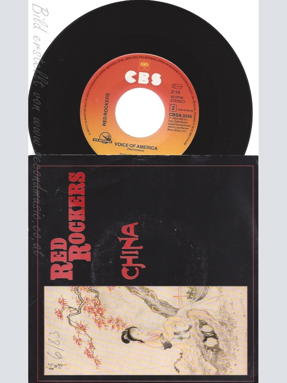 7" RED ROCKERS-- CHINA