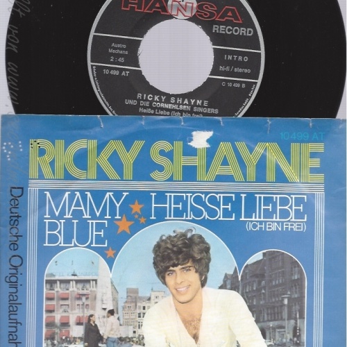 7" RICKY SHAYNE -- MAMY BLUE-- HEISSE LIEBE
