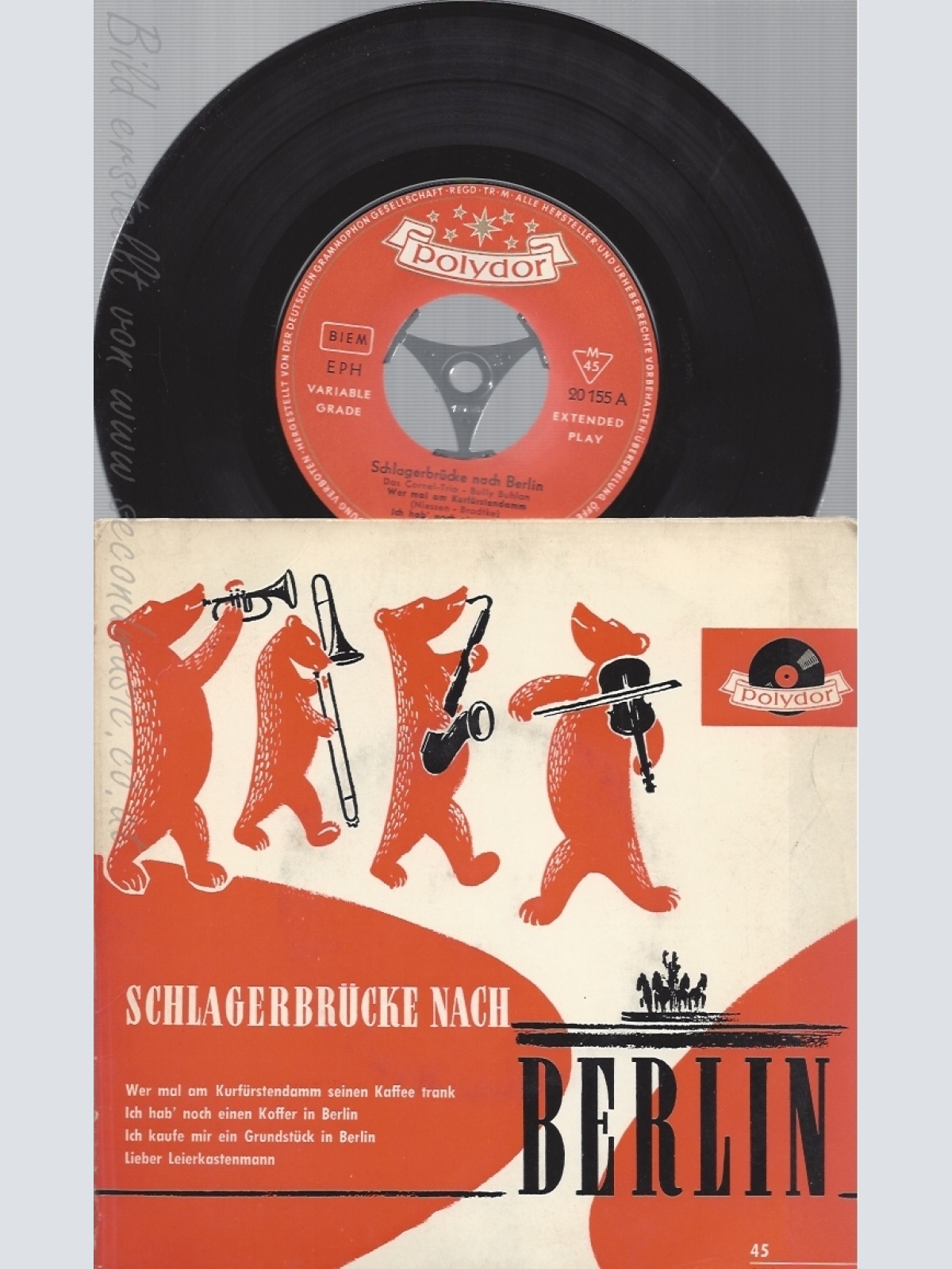 7" SCHLAGERBRÜCKE NACH BERLIN