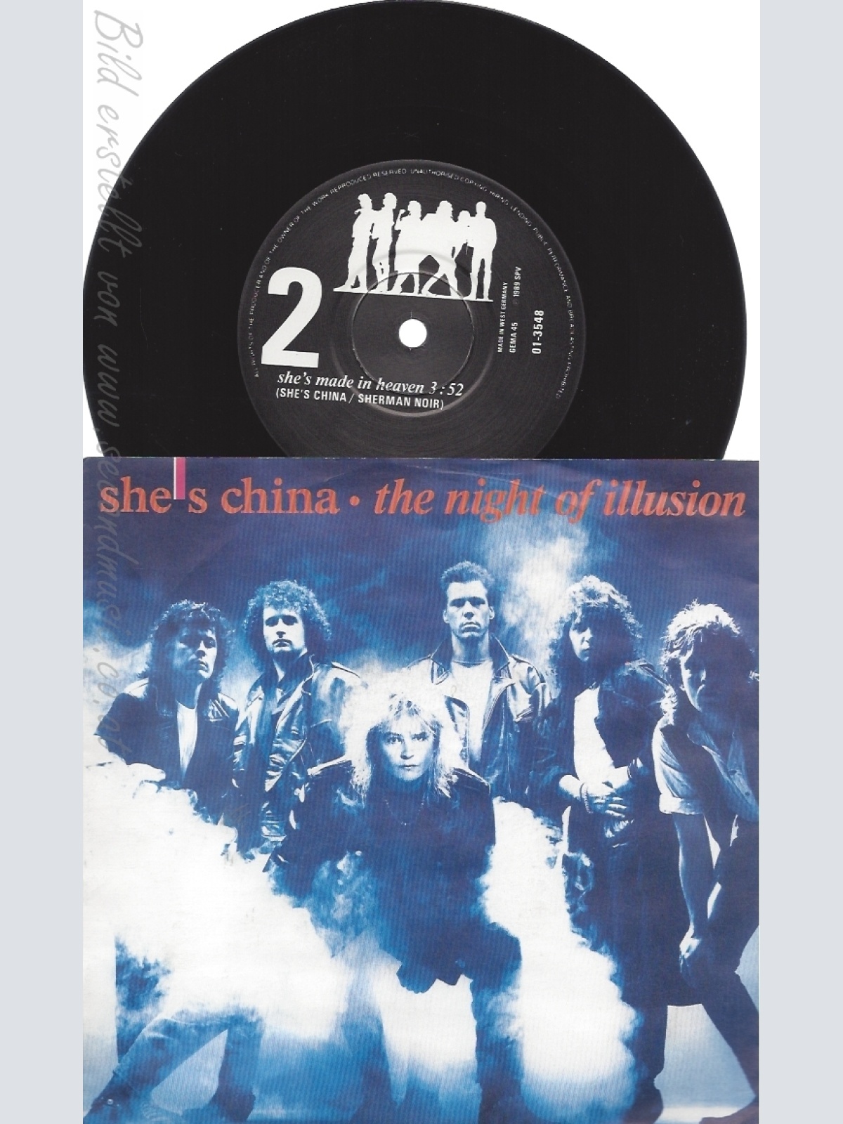 7" SHES CHINA-- THE NIGHT OF ILLUSION