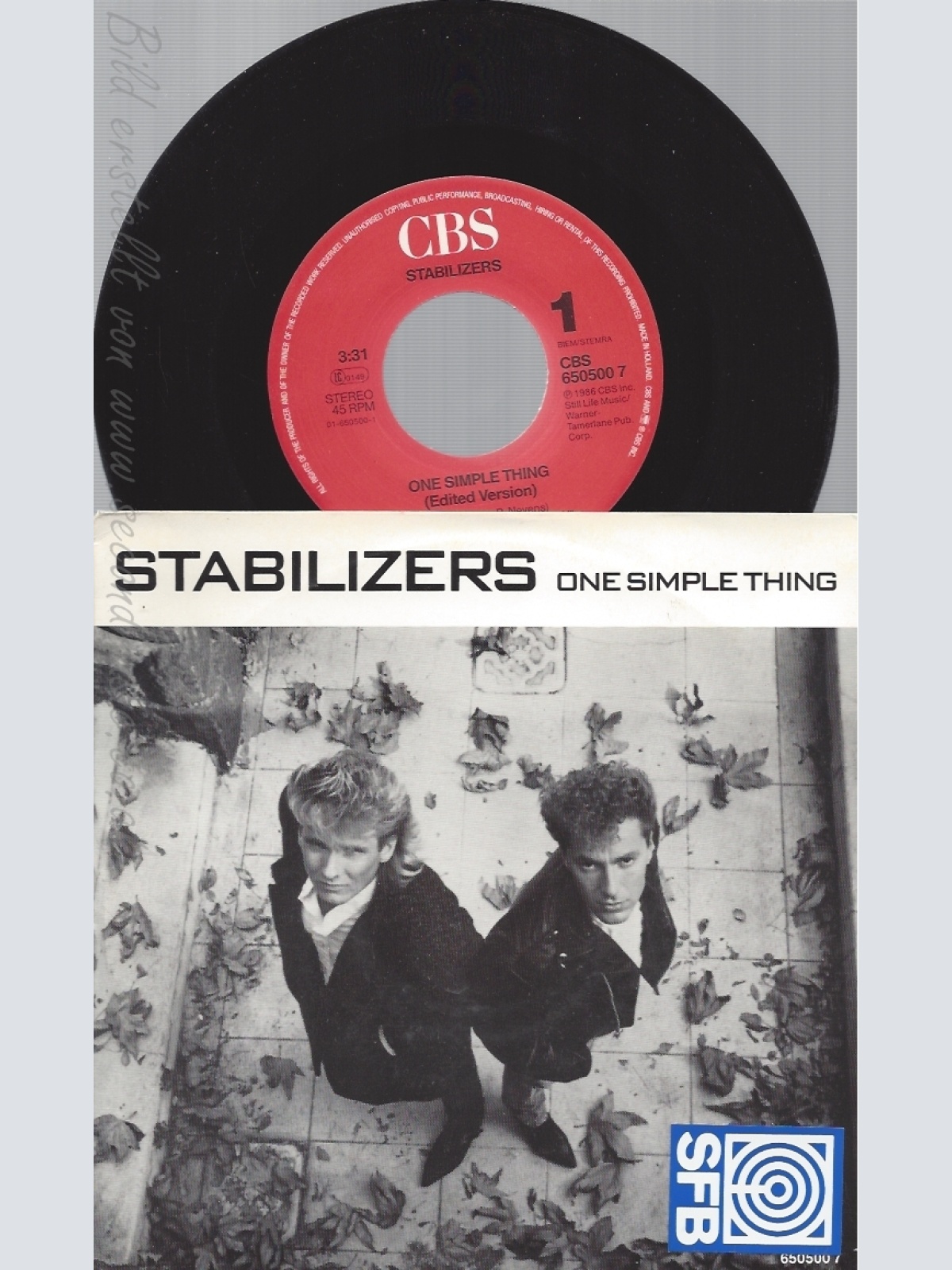 7" STABILIZERS-- ONE SIMPLE THING