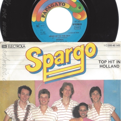 7" SPARGO-- HEAD UP TO THE SKY