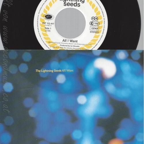 7" THE LIGHNING SEEDS-- ALL I WANT