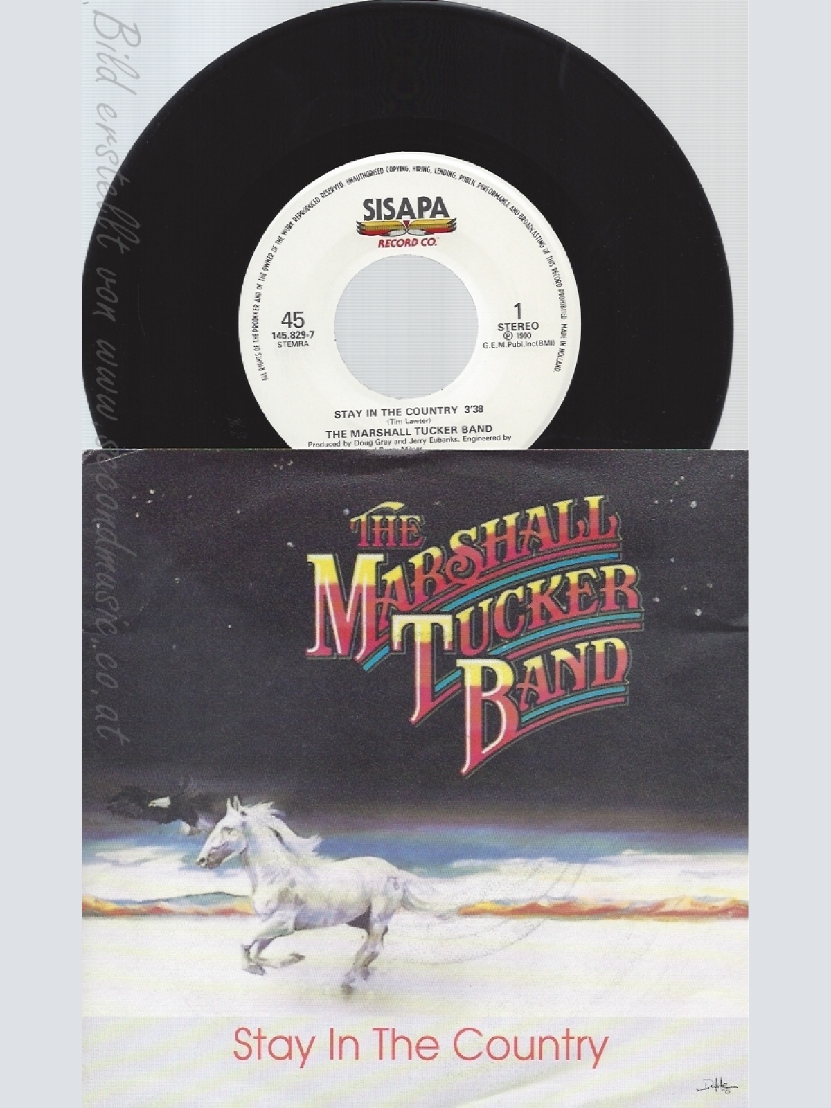 7" THE MARSHALL TUCKER BAND--STAY IN THE COUNTRY