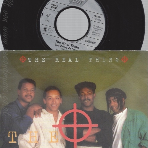 7" THE REAL THING --THE CRIME OF LOVE
